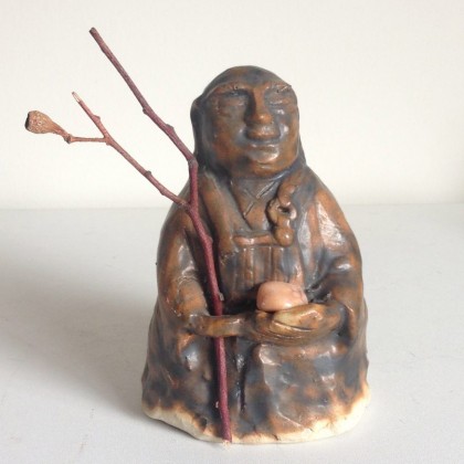 Jizo with stick